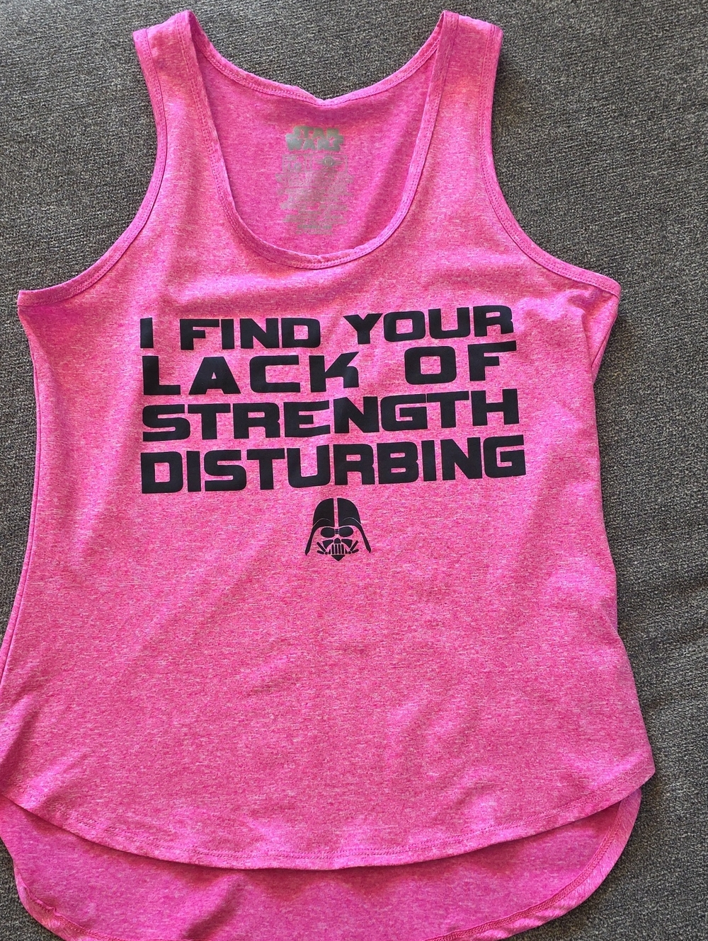 Rare Pink Disneyland Star Wars Graphic Tank